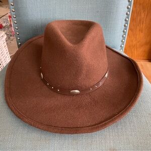 Minnetonka Brown Western Cowboy Hat